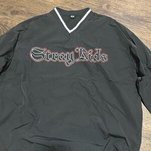 Stray Kids Black Bomber Pullover Jacket